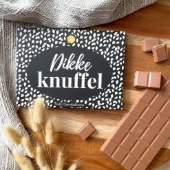Chocoladereep dikke knuffel the big gifts