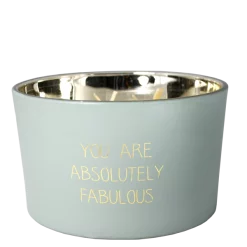 soy candle you are absolutely fabulous minty bambo 2