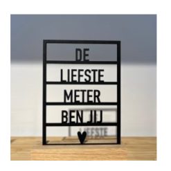 Kaarthouder meter