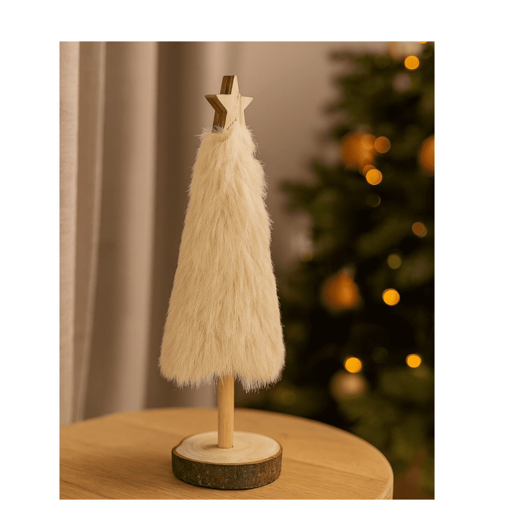 Decoratieve kerstboom Yeti - Afbeelding 2