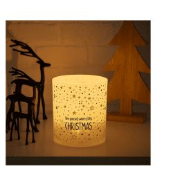 Alternative view of Theelichthouder Christmas in 2 afmetingen