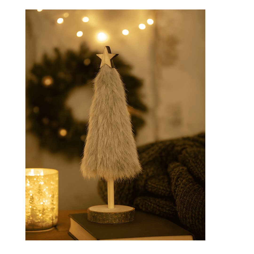 Decoratieve kerstboom Yeti - Afbeelding 2
