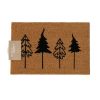 Deurmat kerstboom - kokosmat 40x60cm