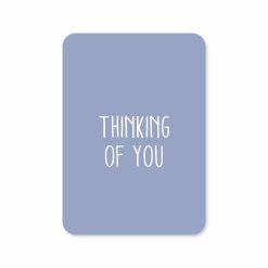 Wenskaart thinking of you