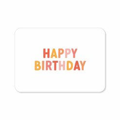 Wenskaart happy birthday