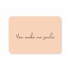 Wenskaart you make me smile