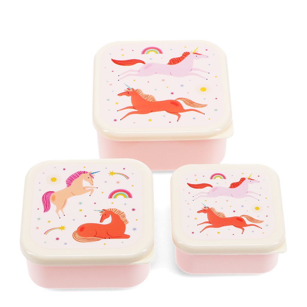 Lunchdoosjes unicorn - eenhoorn