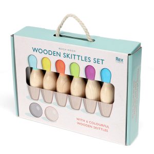 30602 2 wooden skittles set