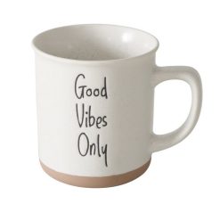 Tas met tekst Good vibes only
