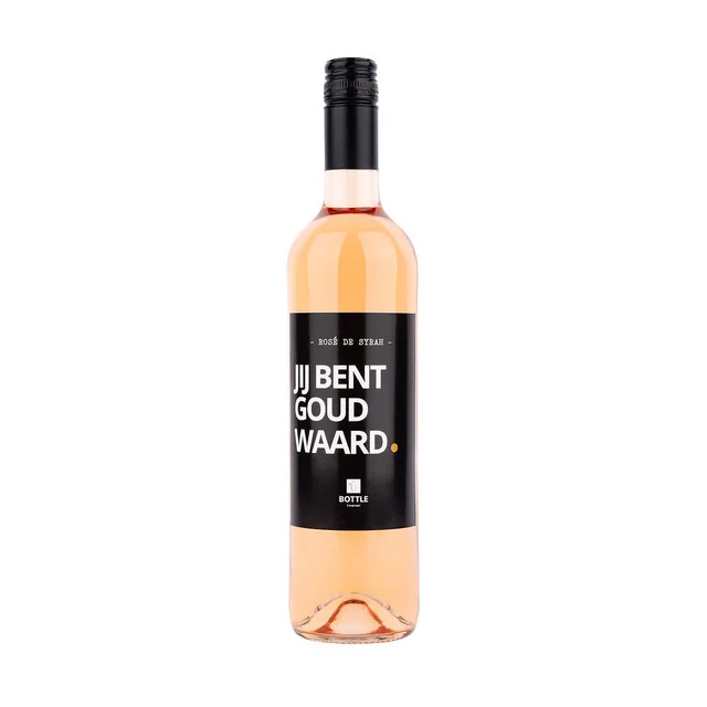 Rosé wijn - jij bent goud waard