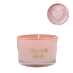 Geurkaars een lichtje liefde voor jou