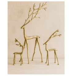Alternative view of Rendier Frody goudkleur set van 3