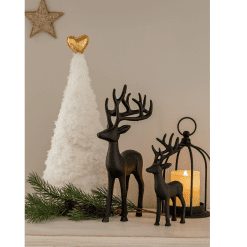 Alternative view of Decoratieve witte kerstboom 51cm