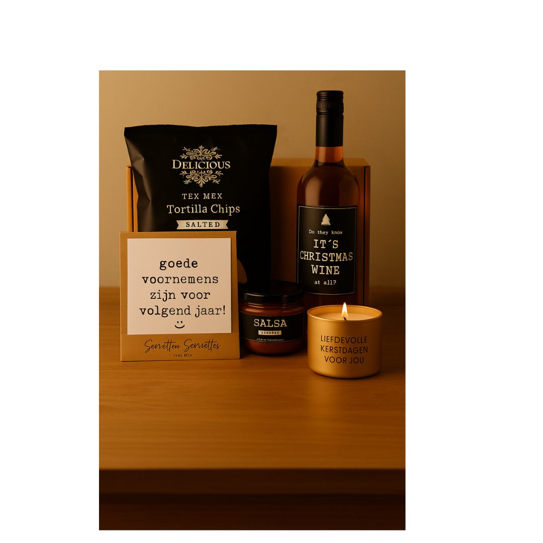 Cadeaupakket Christmas cheers box