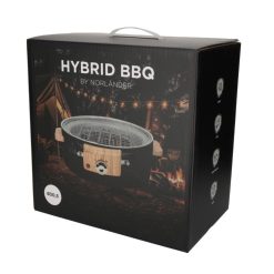 Hybride BBQ  tafelbarbecue zwart Norlander - Afbeelding 5