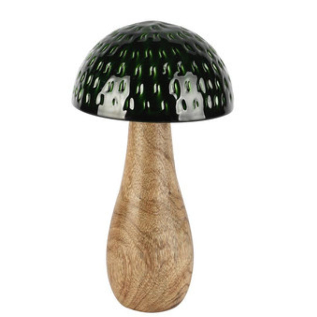 Decoratieve paddenstoel groen