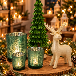 Kerstpakket Winter forest deluxe goud