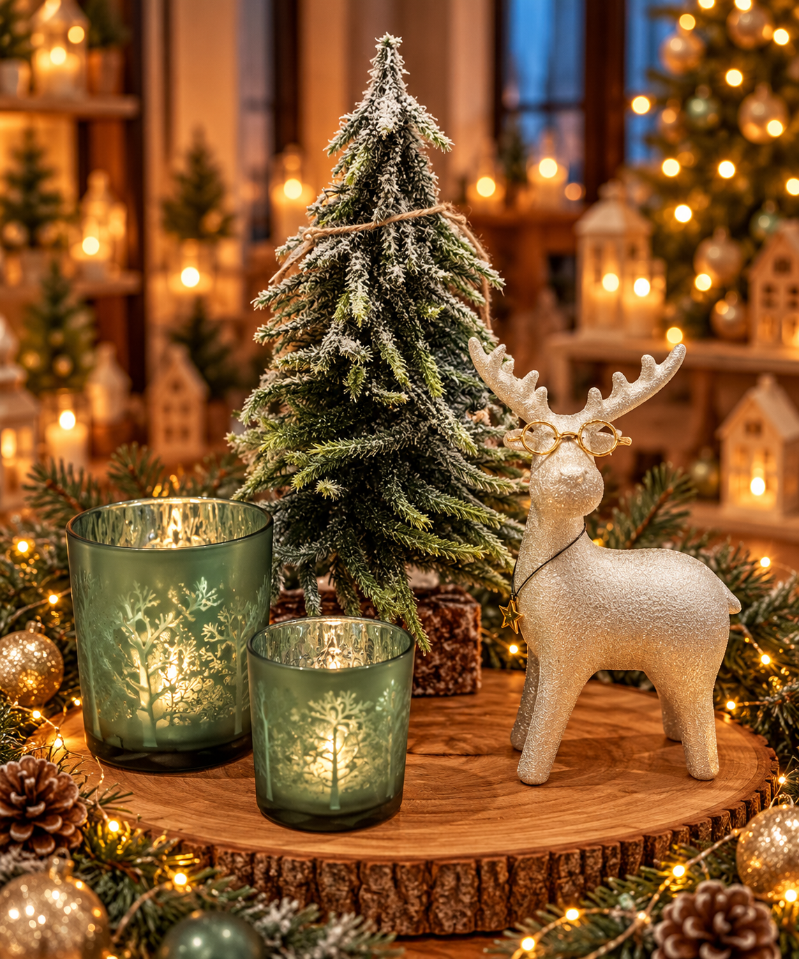 Kerstpakket Snow magic green