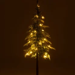 Alternative view of J-Line - decoratie kerstboom sneeuw - kunstof - small - ledlichtjes